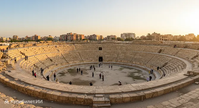 Римский амфитеатр в Александрии
