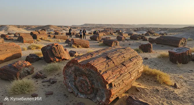 Заповедник Окаменевший лес
