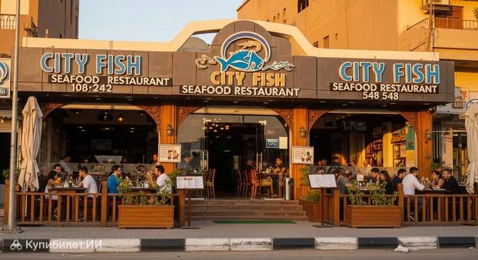 Ресторан морепродуктов Сити Фиш