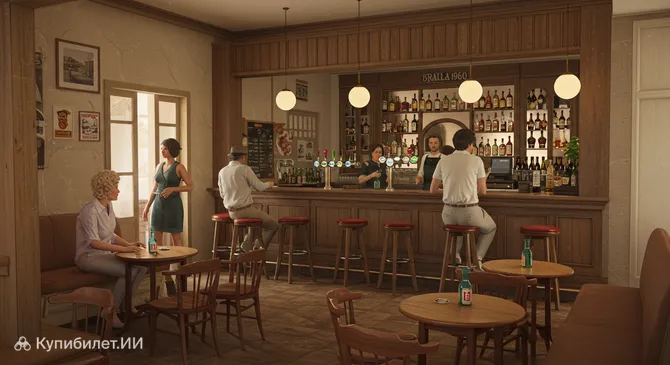 Бар Андалусия 1960