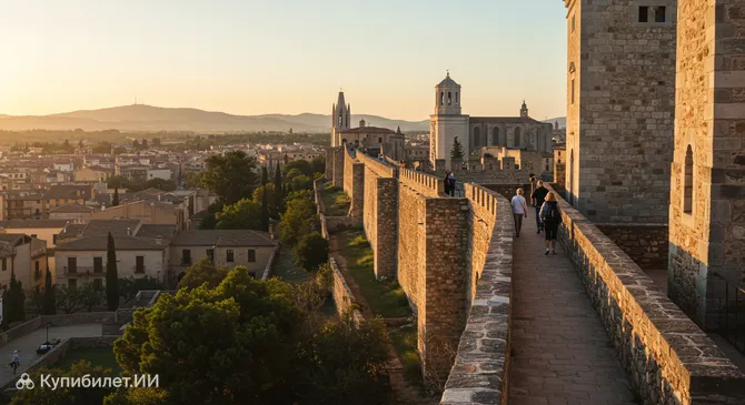 Городские стены Жироны