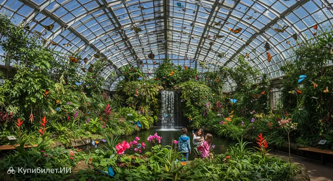 Парк бабочек Бенальмадены