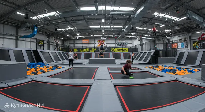 Батутный парк Малага