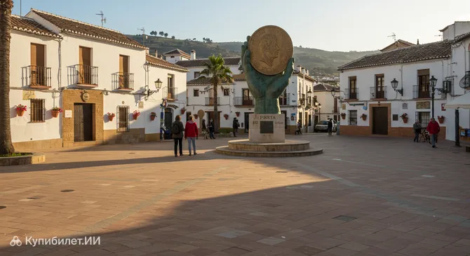 Памятник песете