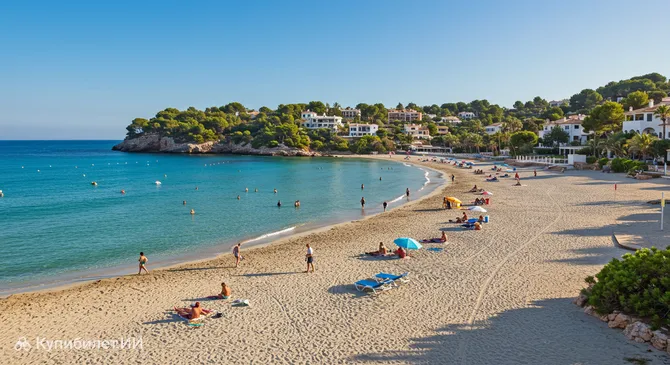 Пляж Ильетас