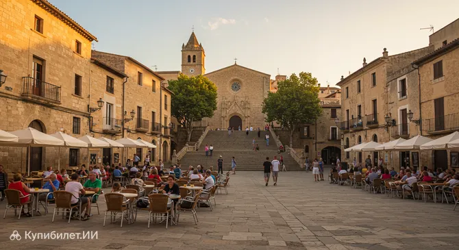 Пласа Майор (главная площадь Пойенсы)