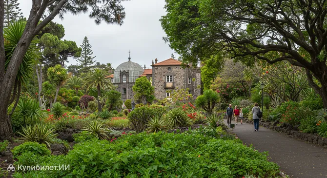 Ботанический сад Пуэрто-де-ла-Крус