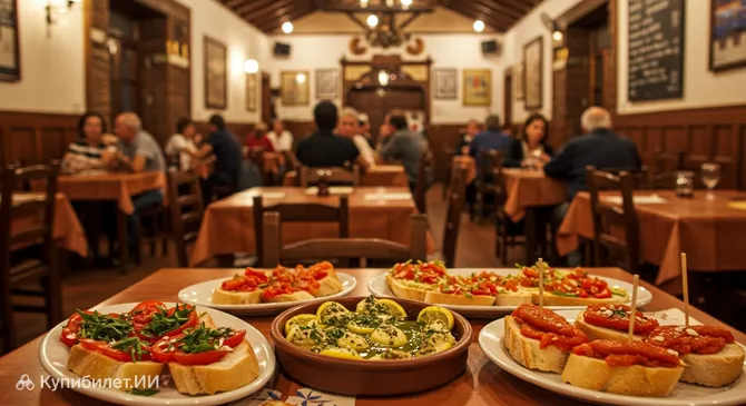 Ресторан 5 Сентидос: рис и тапас