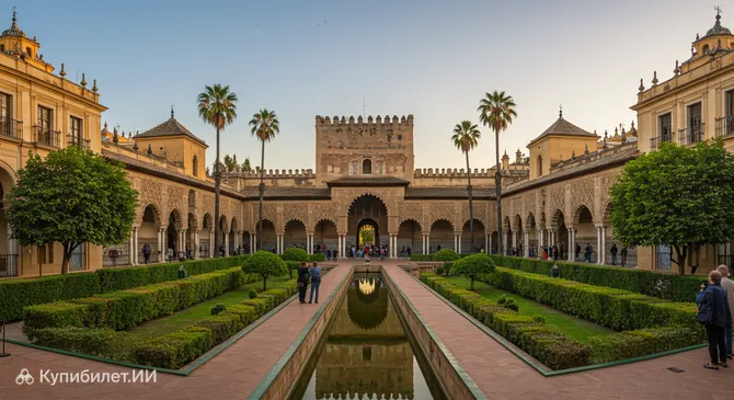 Королевский Алькасар в Севилье