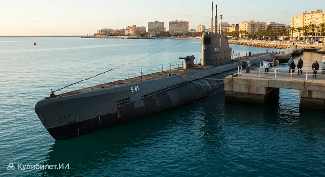 Плавучий музей подводной лодки S-61