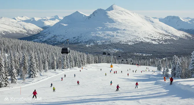 Горнолыжный курорт Леви