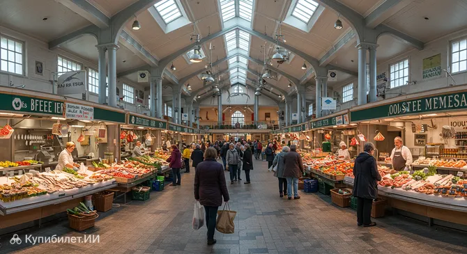 Оульский крытый рынок