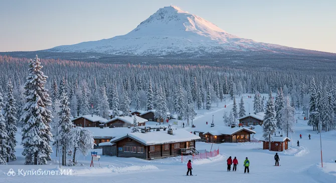 Горнолыжный курорт Саариселкя
