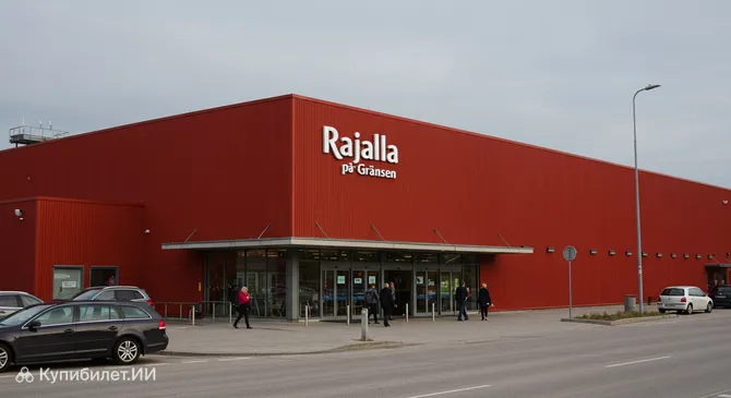 Торговый центр Rajalla På Gränsen
