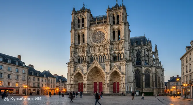 Собор Парижской Богоматери в Амьене