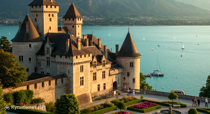 Замок Ментон-Сен-Бернар