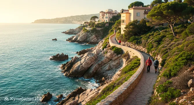 Прибрежная тропа Кап д’Антиб