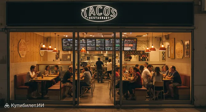 Ресторан тако в Обани