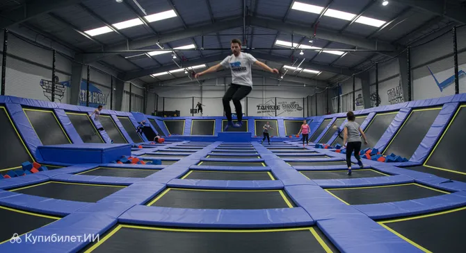 Батутный парк Авиньон Ле Понте