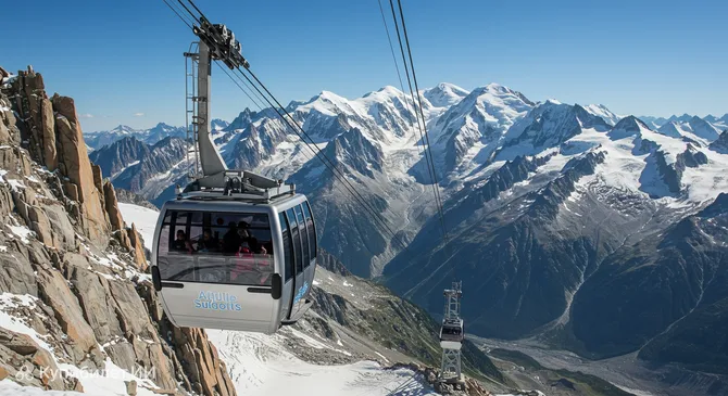 Канатная дорога Эгюй-дю-Миди