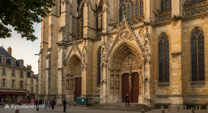 Церковь Нотр-Дам в Дижоне