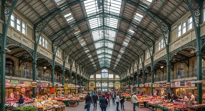 Центральный рынок Дижона (Ле Аль)
