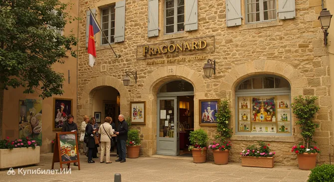 Парфюмерная фабрика Фрагонар в Грассе