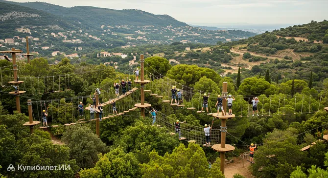Верёвочный парк Ривьера Нэчур