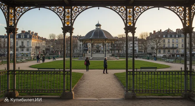 Сад Жарден-де-Виль