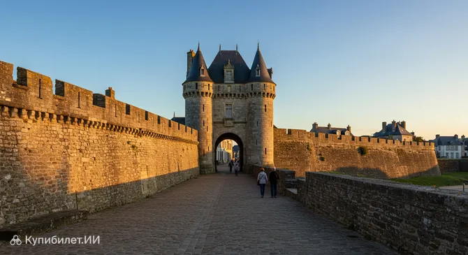 Средневековый город Геранд