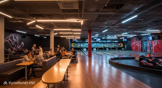 Кап Форм Картинг Боулинг