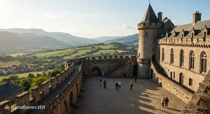 Замок-фортеция и Пиренейский музей