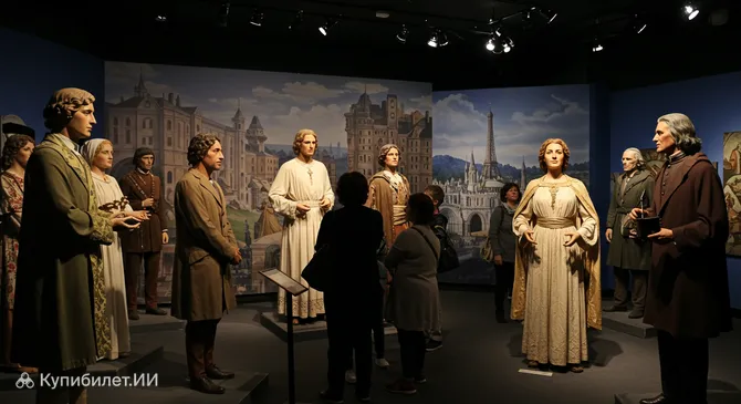 Музей восковых фигур в Лурде