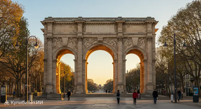 Триумфальная арка Монпелье
