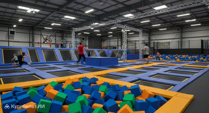 Батутный парк Монпелье-Латт