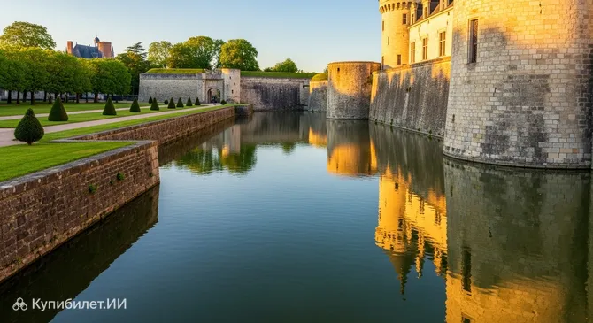 Рвы замка герцогов Бретани