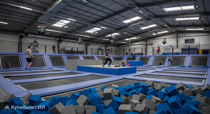 Батутный парк Нант Атлантис