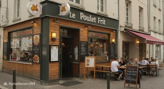 Жареная курица Ниор-Сюд