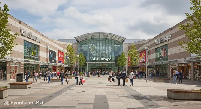 Торговый центр Валь д’Европ
