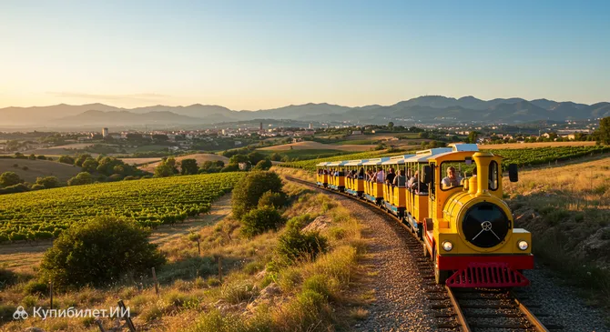 Маленький поезд Перпиньяна