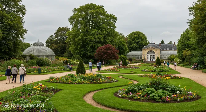 Сад растений (Жарден-де-Плант) в Пуатье