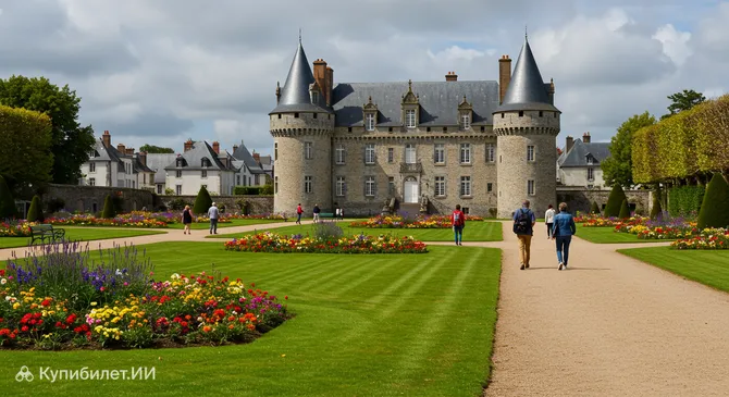 Парк и сады замка Ланнирон