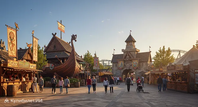 Иммерсивный город викингов