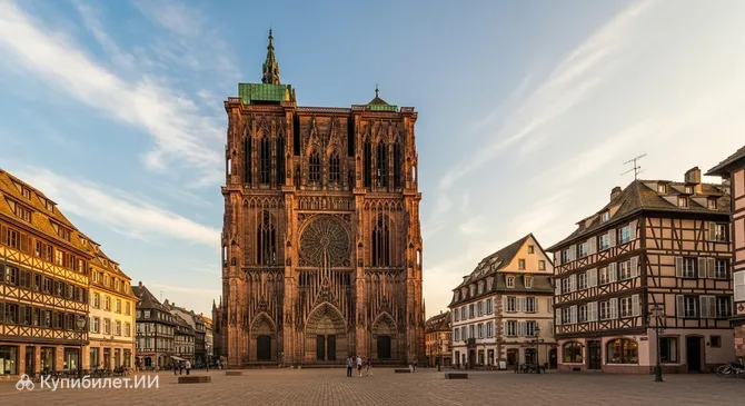 Площадь Собора (Place de la Cathédrale), Страсбург