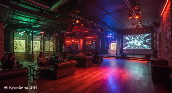 Метание топоров, Караоке-бокс и Блайнд тест