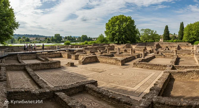 Археологический музей и памятники Сен-Ромен-ан-Галь