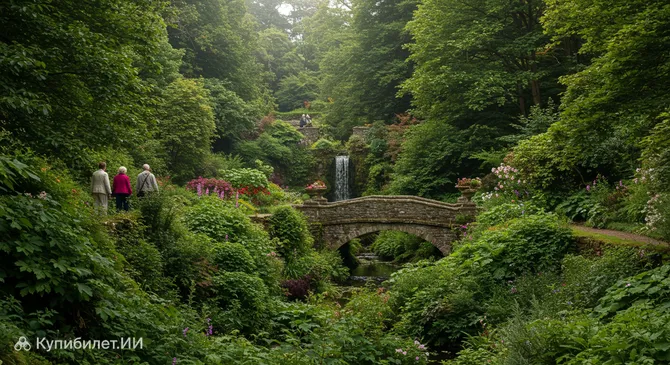 Скрытые сады Плас Каднант