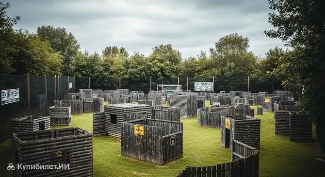 Пейнтбольный и страйкбольный центр Скирмиш Вулверхэмптон