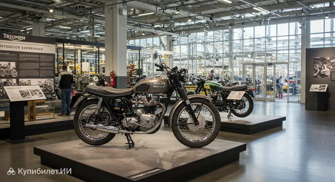 Экскурсия по фабрике Triumph