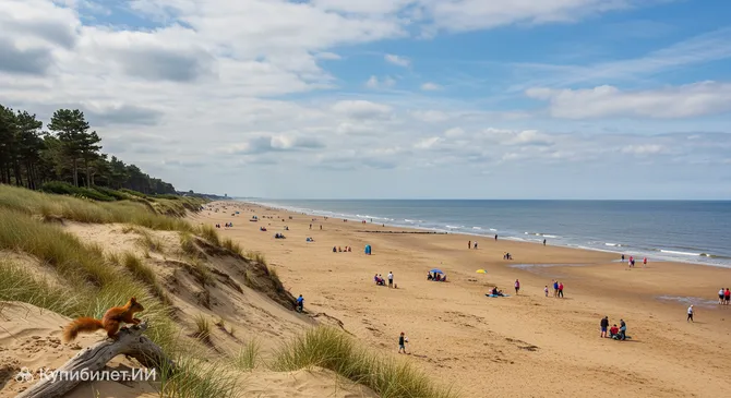 Пляж Формби